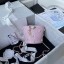 Fake Chanel mini drawstring bag AS2518 pink JK3259Qv16
