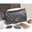 Fake Chanel Original Leather Classic Flap Bag A30226 Black JK889xR88