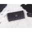Fake Cheap BOY CHANEL Flap Wallet A80286 black silver-Tone Metal JK1386Kt89