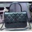 Fashion Chanel Classic Top Flap Bag Sheepskin Leather A92236 Green JK303wc24