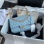 Hot Chanel 2.55 Calfskin Flap Bag A37586 sky blue JK3862cT87