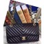 Imitation Chanel 2.55 Series Flap Bag Lambskin Chevron Leather A05475 Black JK663SU58