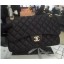 Imitation Chanel 2.55 Series Flap Bags Original Leather B5024 Black JK5992QN34