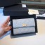 Imitation Chanel Boy Matelasse Caviar Calfskin Leather Wallet CHA5569 Light blue JK1426Za30