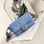 Imitation Chanel flap bag AS2273 light blue JK3457Nj42