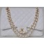 Imitation Cheap Chanel Maxi Quilted Classic Flap Bag White Cannage Patterns A58601 Gold JK694fV17