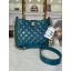 Imitation Fashion Chanel Calfskin Shoulder Bag AS3112 blue JK2611kd19