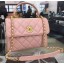 Imitation Fashion Chanel Classic Top Flap Bag Original Leather A98079 Pink JK250kd19