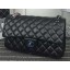 Knockoff Best Chanel 2.55 Series Flap Bag Lambskin Leather A1112 Black JK227sm35