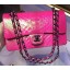 Knockoff Chanel 2.55 Series Flap Bags Original Snake Leather A1112 Rose JK58iV87
