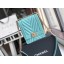 Luxury Boy chanel handbag Grained Calfskin & Gold-Tone Metal VS0130 sky blue JK4533Px24