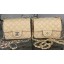 Luxury Chanel Classic Flap Bag Original Sheepskin Leather A5171 Apricot JK494bE46