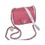 Quality Chanel mini Classic Flap Bag Rose Cannage Pattern 1115 Silver JK1081Vu63