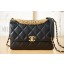 Replica AAA Chanel lambskin Shoulder Bag AS3241 black JK2407of41