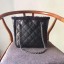 Replica AAA Chanel Small Shopping Bag A57738 Black JK4597of41