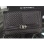 Replica Boy Chanel WOC Flap Bag Original Chevron Sheepskin A53731 Black JK431DY71