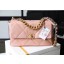 Replica Chanel 19 flap bag AS1161 pink JK3772CQ60