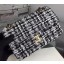 Replica Chanel Classic Flap Bag Original Fabric A1020 Black JK497Ac56