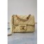 Replica Chanel flap bag Lambskin Resin & Gold-Tone Metal AS2379 Yellow JK3542HB48