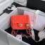 Replica Chanel Original Small velvet flap bag AS1115 orange JK3913ec82