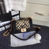AAA 1:1 CHANEL Handbag Small BOY Original A67085 Gold-Tone Metal JK4954vi59