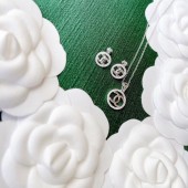 Chanel Earrings Necklace CE6344 JK3217TP23