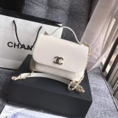 Chanel Original caviar Tote Bag 25690 Beige JK4687yx89