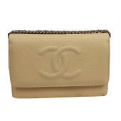 Chanel Original Leather mini Flap Bags A48654 Apricot JK999Mc61