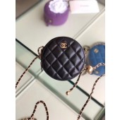 Chanel Original mini Sheepskin bag AS1449 black JK3981Kf26