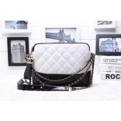 Chanel Shoulder Bag Calfskin Leather A95623 White JK5489ff76