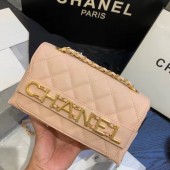 Chanel small Flap Bag Original Sheepskin Leather AS1490 light pink JK4143DV39