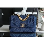 Copy Best CHANEL Denim 19 Flap Bag AS1160 AS1161 AS1162 blue JK4206Qc72