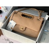 High Quality Chanel Flap Bag Original Sheepskin Leather AS1466 apricot JK4183pR54