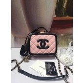 Imitation Chanel mini Vanity Case Original A93342 pink JK4992KV93