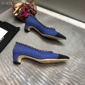 Replica Chanel Shoes CH2628ALC-3 height 4CM JK337Ac56