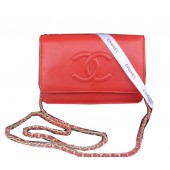 Replica Designer Chanel Flap Shoulder Bag Red Calfskin Leather CHA33817 Gold JK1072Bb80
